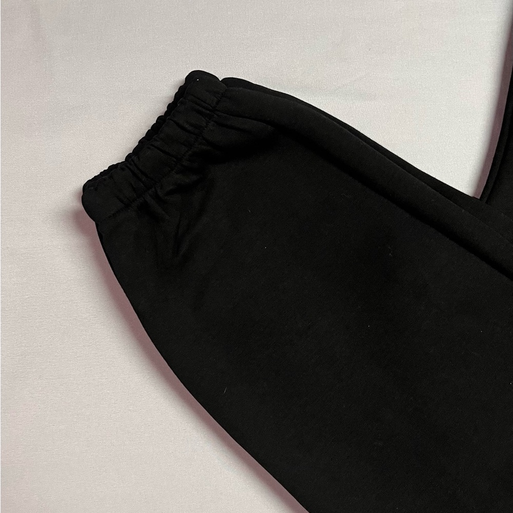 Lazypants Premium Relaxed Fit Black Joggers Sweatpants NWOT - Picture 4 of 5